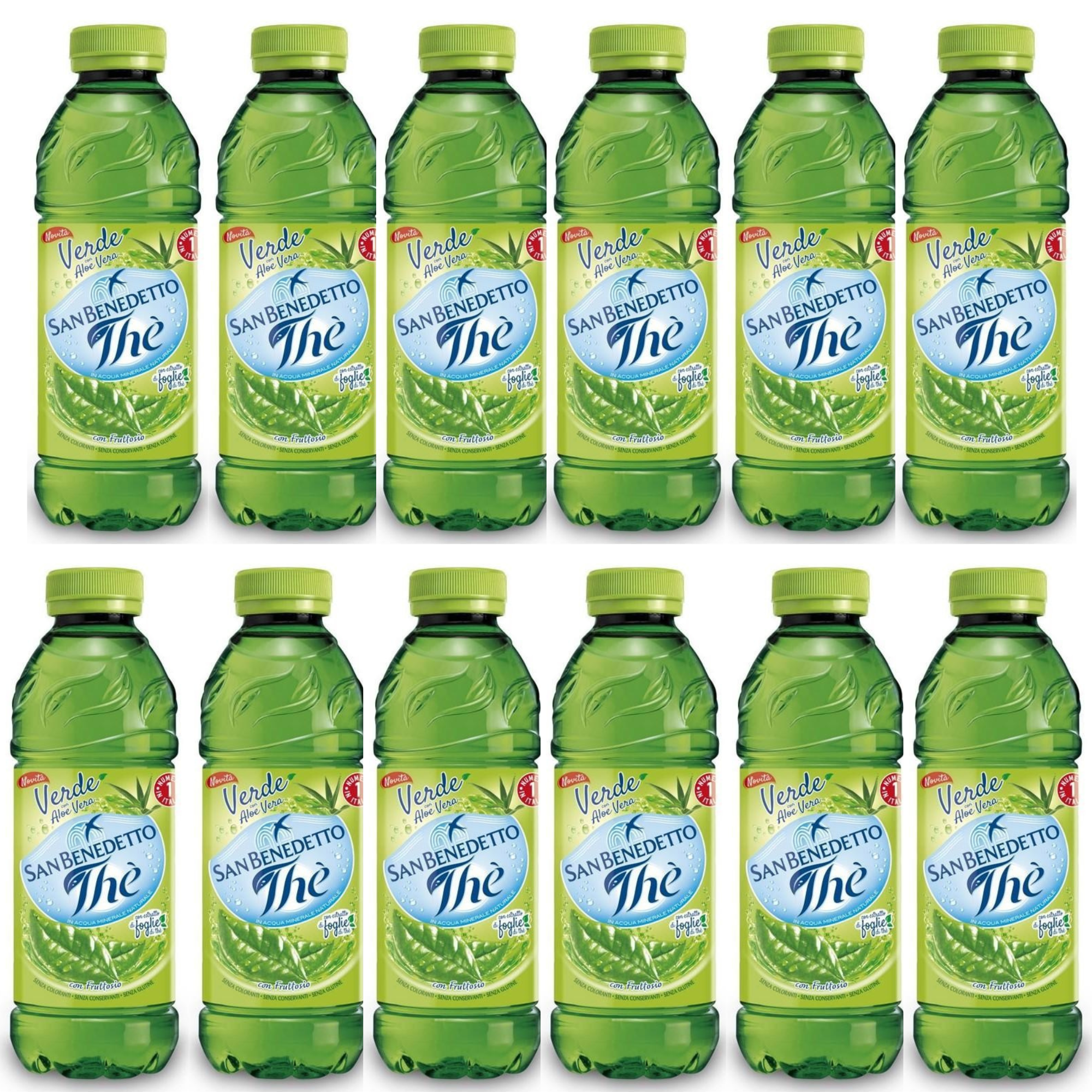San Benedetto The Verde in bottiglia di plastica da 50 cl
