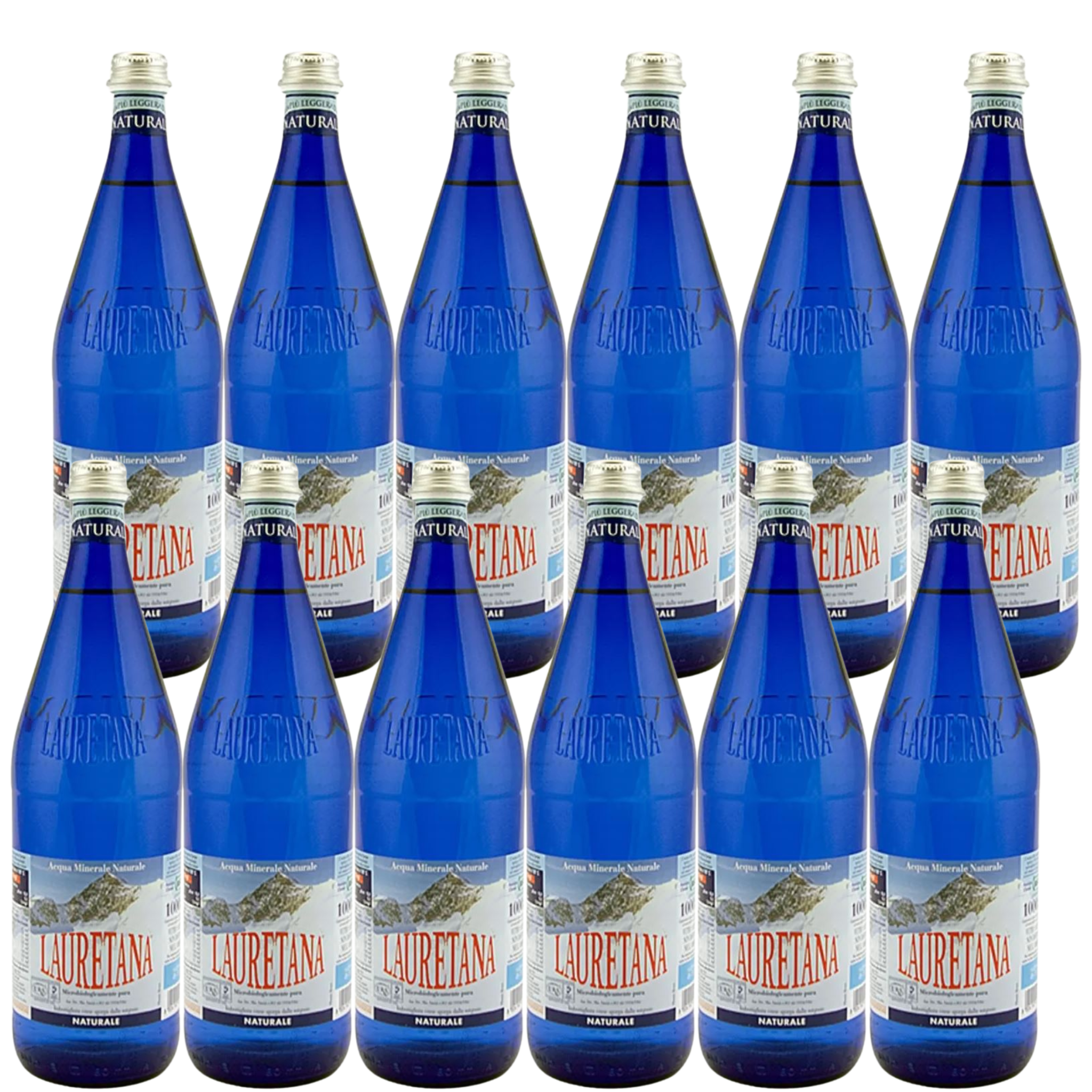Acqua Lauretana Naturale da 1L x 12 ( Vetro)