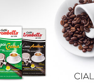 Caffè Trombetta Cialde | Piu-intenso - 12x15