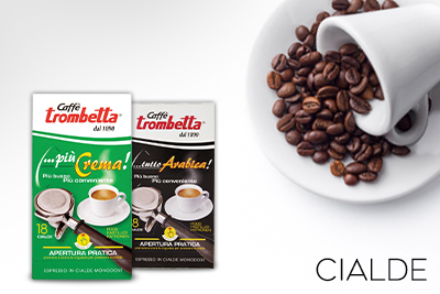 Caffè Trombetta Cialde | Piu-intenso - 12x15