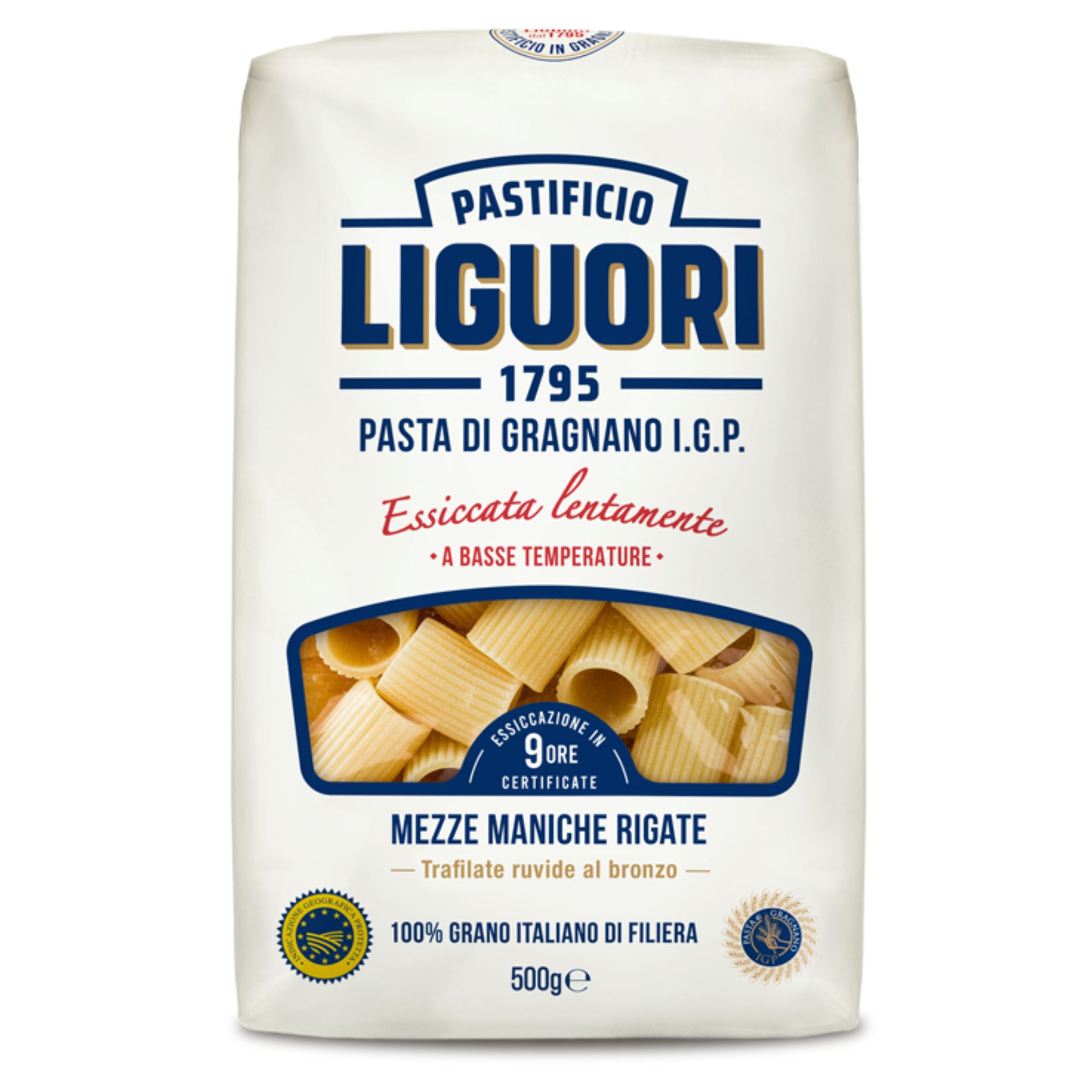 Liguori Mezze Maniche Rigate – 500 gr