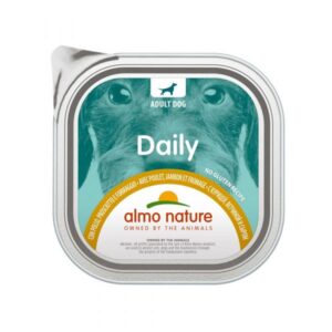 Almo Nature Cane Daily Pollo Prosciutto Formaggio 300 g