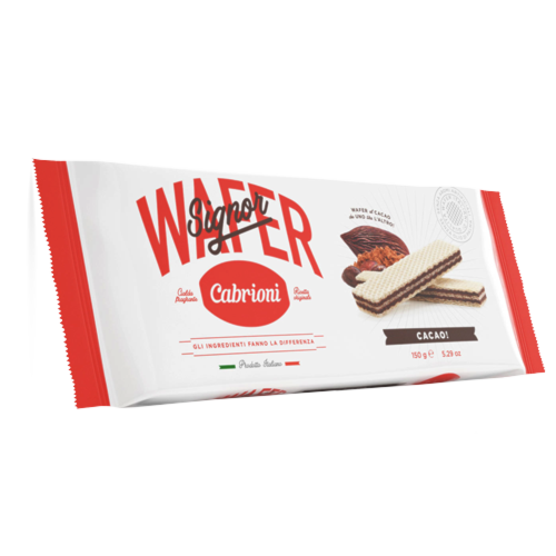 Cabrioni Wafer Cacao 150 g