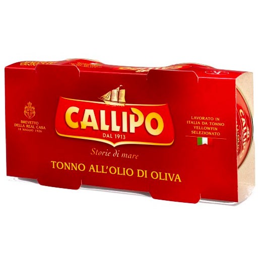 Callipo Tonno in Olio di Oliva 2 x 160/104 g