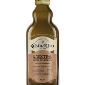Costa d'Oro Olio Extra Vergine Non Filtrato 1 L
