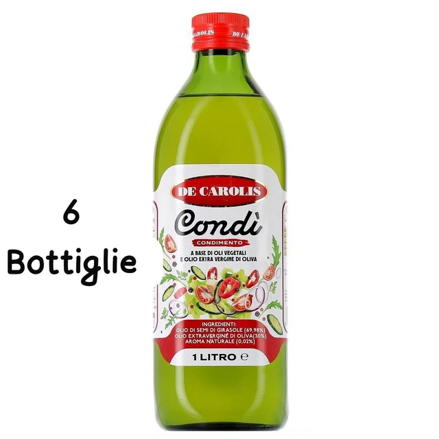 De Carolis Olio di Semi di Girasole 1 L