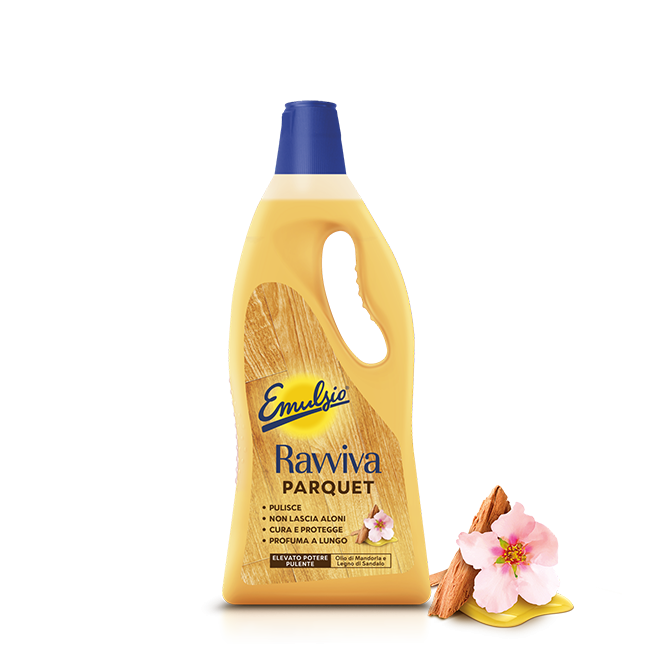 Emulsio Ravviva Panni Detergenti Parquet x 12