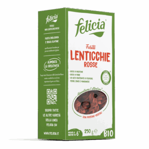 Felicia Fusilli Lenticchie Rosse Bio 250 g