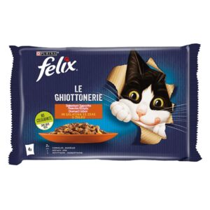 Felix Le Ghiottonerie Con Agnello Multipack 4 x 85 g