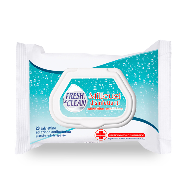 Fresh & Clean Salviette Disinfettanti x 20