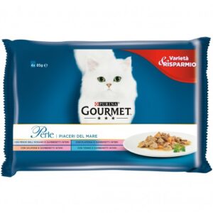 Gourmet Perle Multipack Sapore di Mare 4 x 85 g