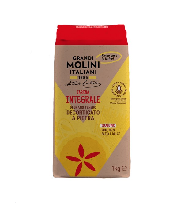 Grandi Molini Italiani Farina Integrale 1 kg