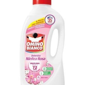 Omino Bianco Lavatrice Liquido Ninfea Rosa 35 Lavaggi 1,4 L