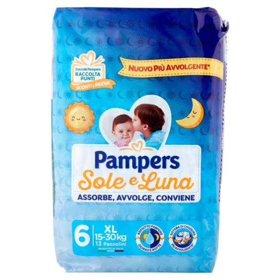 Pampers Pannolini Sole e Luna Mutandina Junior x14