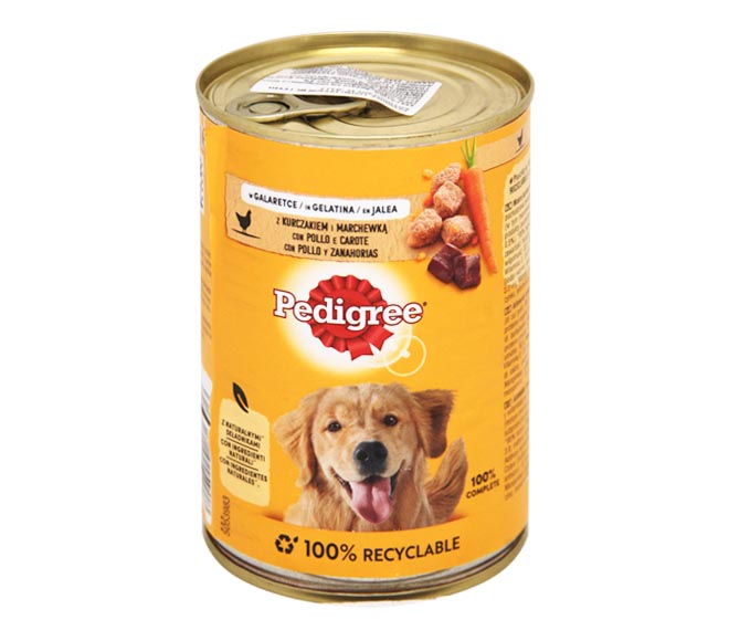 Pedigree Gelatina Pollo Carote 400 g