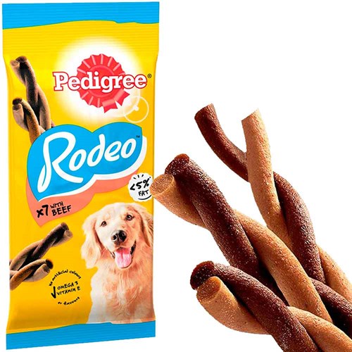 Pedigree Rodeo Manzo x7 123 g
