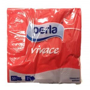 Perla 100 Tovaglioli Classico 2 Veli 33x33 cm