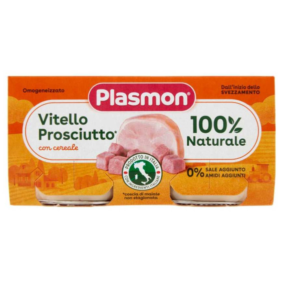 Plasmon Omogeneizzato Spigola 2 x 80 g