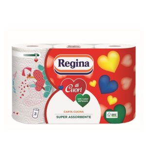 Regina di Cuori Carta Casa 3 Rotoli
