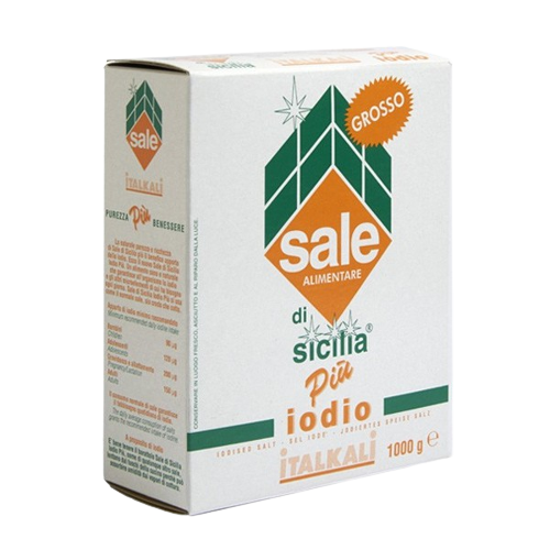 Sale di Sicilia Sale Grosso Iodato 1 kg