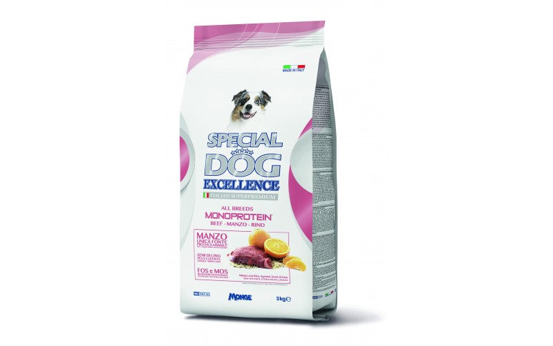 Special Dog Excellence Adult Crocchette Monoproteico Manzo 3 kg