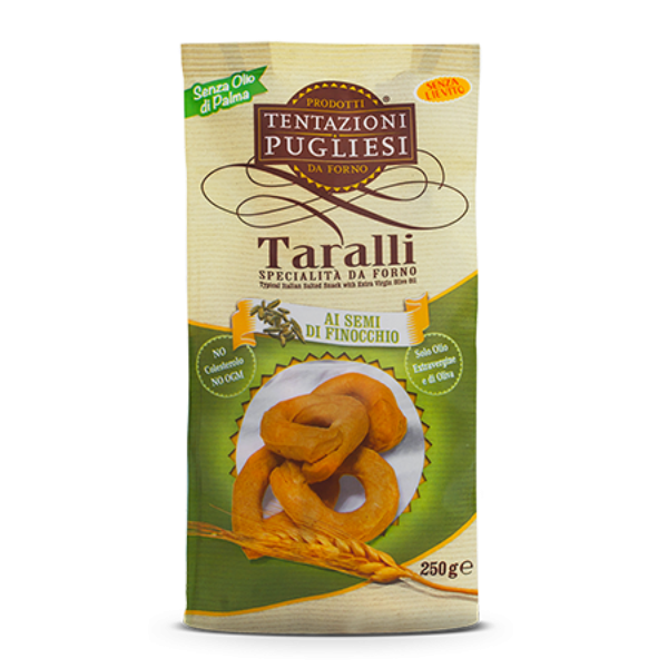 Tentazioni Pugliesi Taralli al Grano Arso 200 g