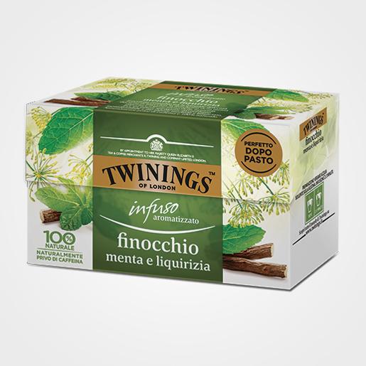 Twinings Sensation Finocchio Menta Liquirizia 20 filtri