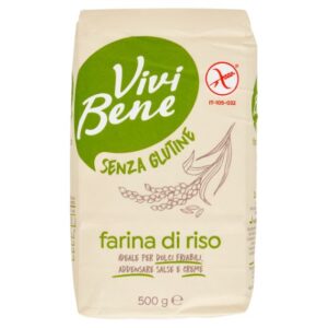 Vivi Bene Farina di Riso Senza Glutine 500 g
