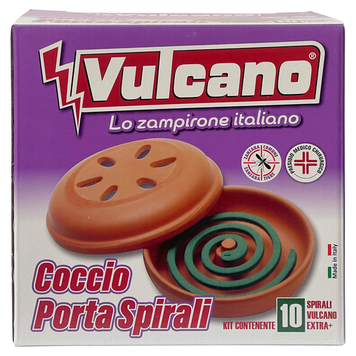 Vulcano Coccio + 10 Spirali